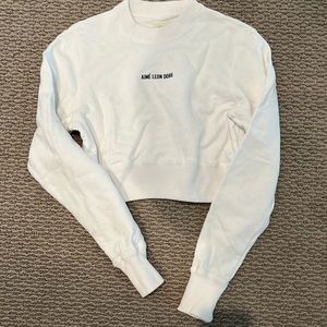 Aime leon dore crop sweatshirt